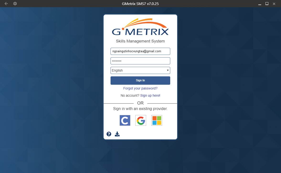 Hướng dẫn sử dụng phần mềm luyện thi Mos GMetrix ở Vũng Tàu