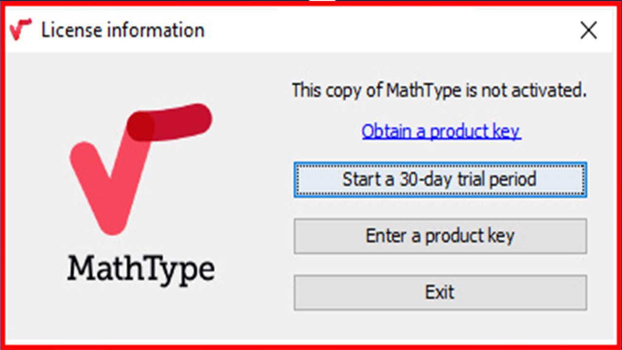 Hướng dẫn cài đặt phần mềm mathtype