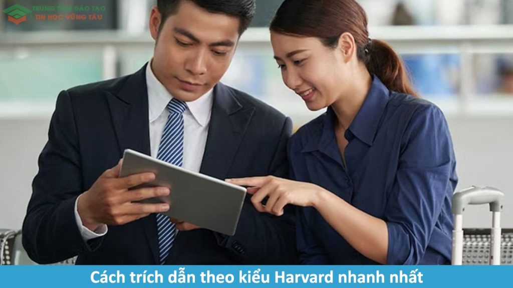 Cách trích dẫn theo kiểu Harvard