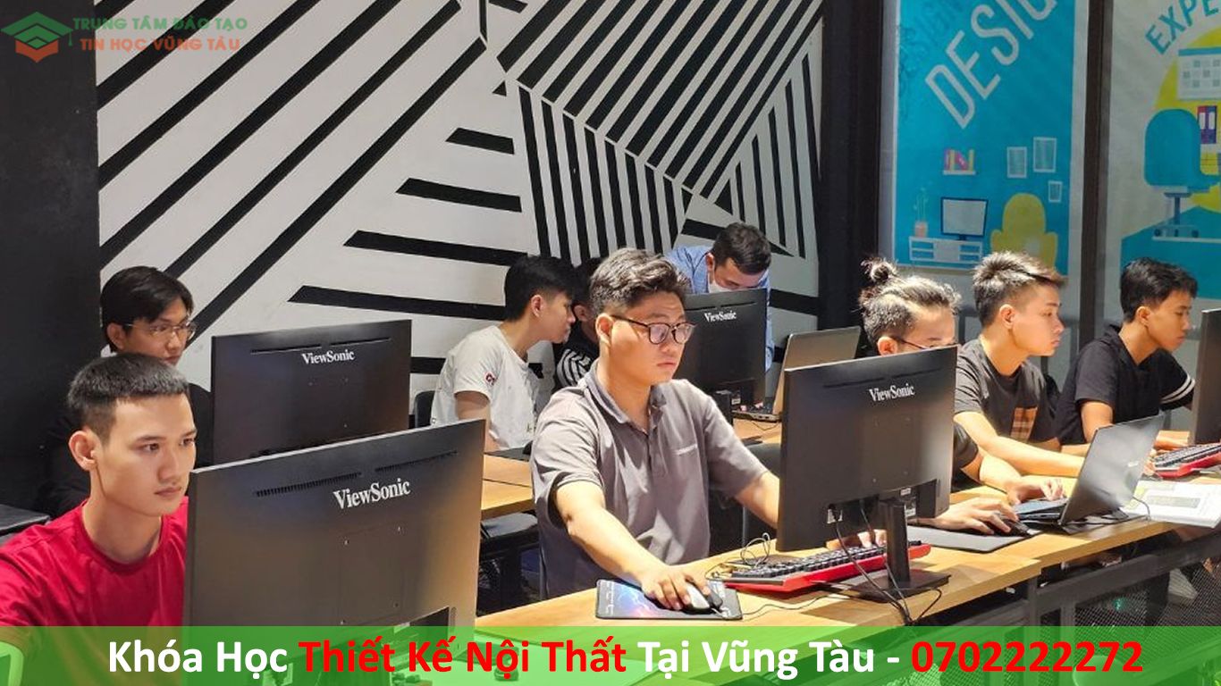 Dạy Thiết Kế Nội Thất Vũng Tàu Tin Học Đồ Họa Vũng Tàu