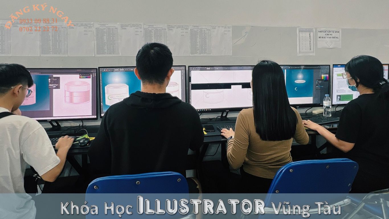 Học Illustrator tin học đồ họa Vũng Tàu