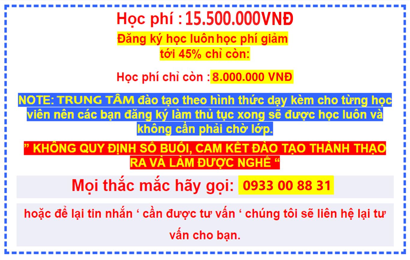 Học phí khóa thiết kế đồ họa vũng tàu